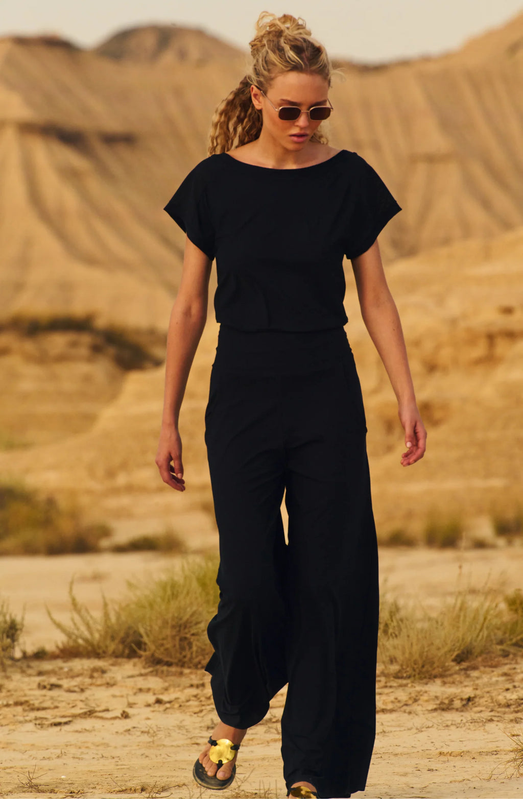 cleane Large black jumpsuit