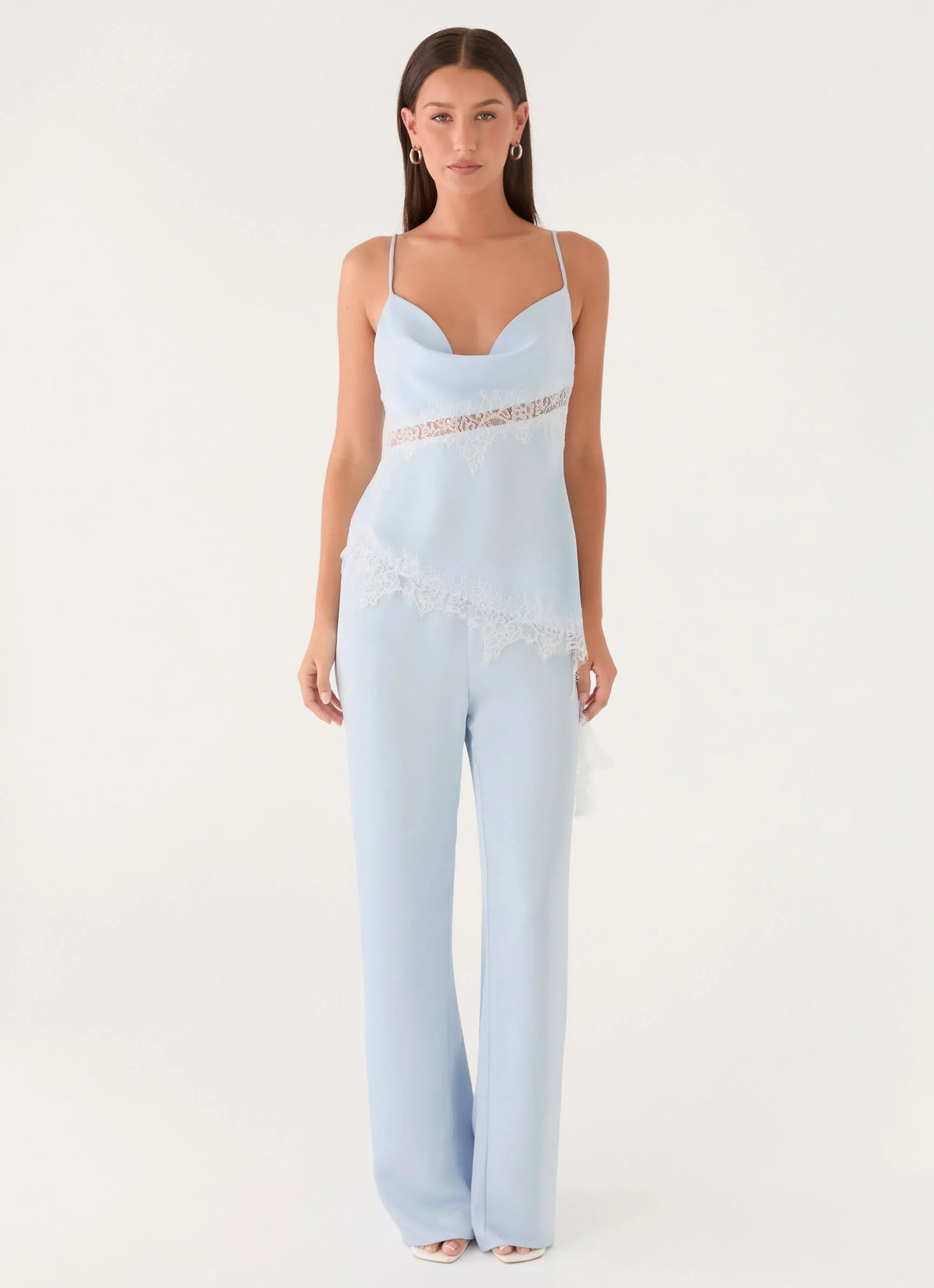 Melisana Cowl Top - Blue