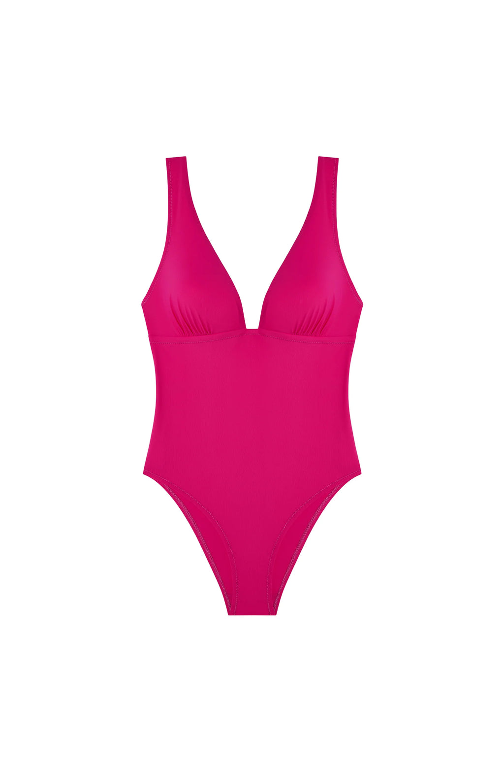 katell Raspberry racerback swimsuit