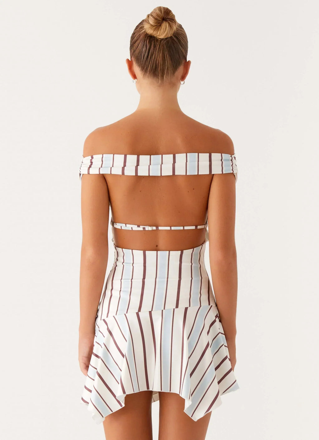 Mini-robe Kirby - Rayures bleues
