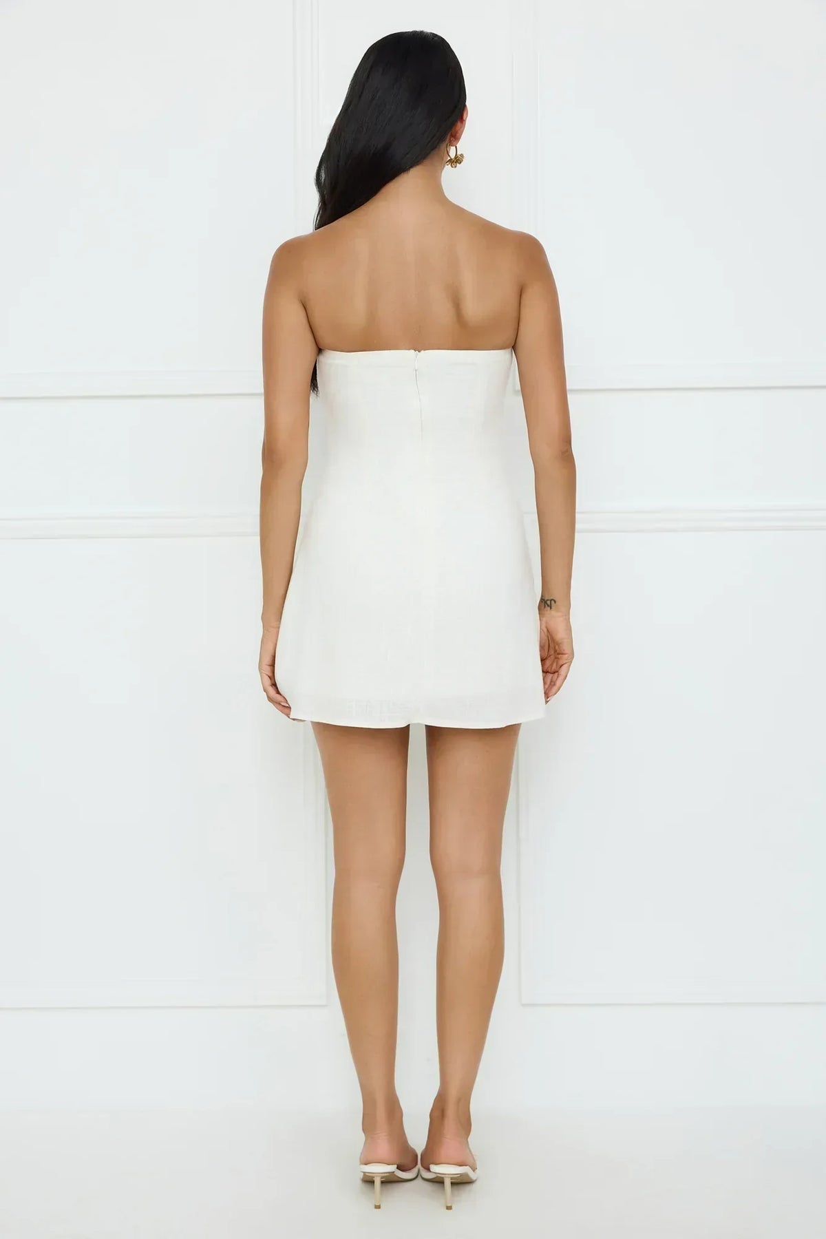 Robe courte bustier « Coconut Love »