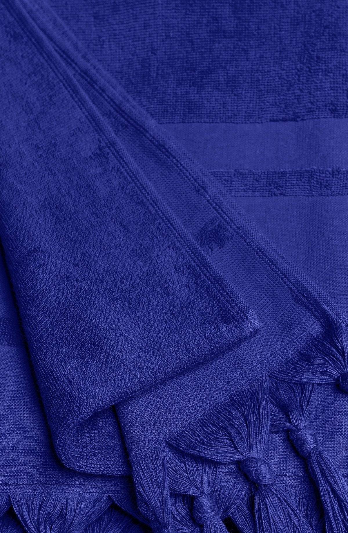 zaina Embroidered jade terry fouta towel