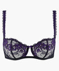 À Fleur de Toi Underwired Basket Bra Dark Orchid
