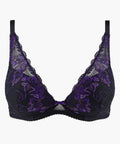 À Fleur de Toi Plunge foulard Dark Orchid bra