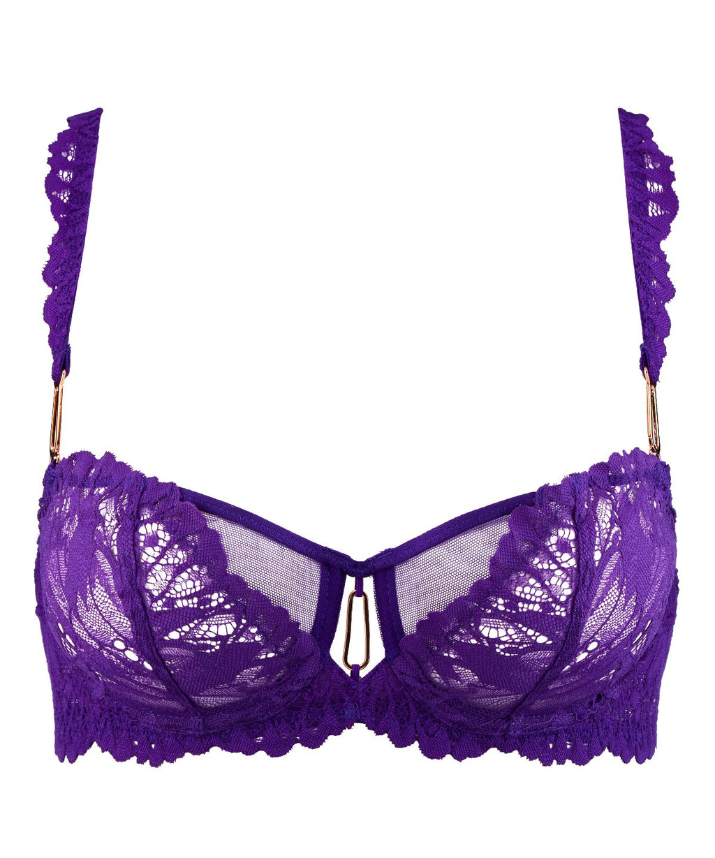 Flowermania Soutien-gorge Corbeille à armatures Poison Purple