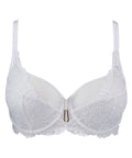 Flowermania Full Cup Scarf Bra White
