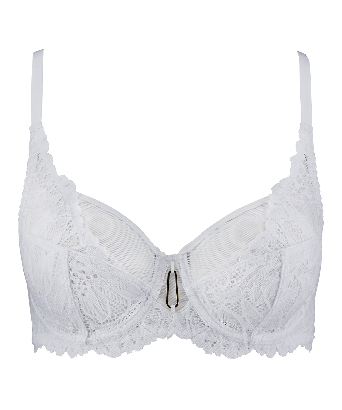 Flowermania Full Cup Scarf Bra White