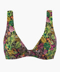 Exotic Fever Haut de maillot de bain Triangle avec armatures Deep Forest