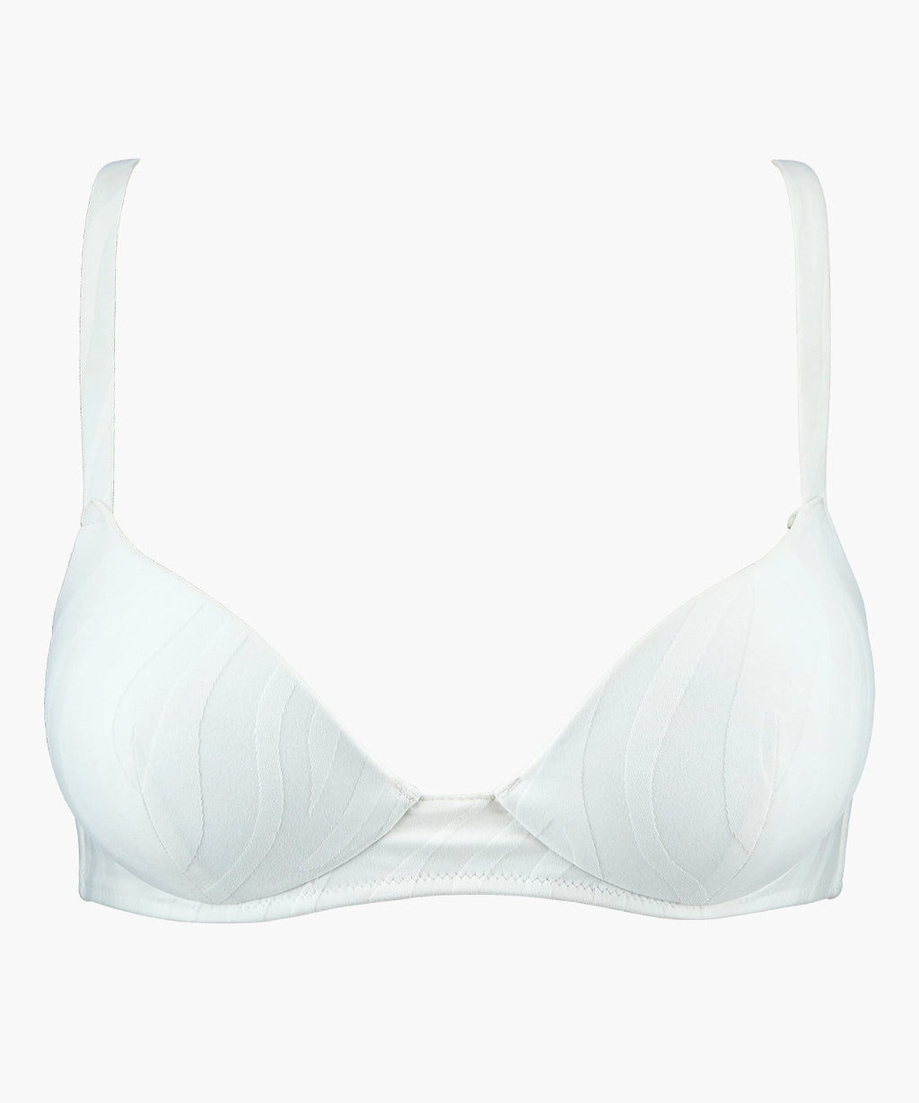 Haut de maillot de bain push-up à coques Monoi Coconut Sand