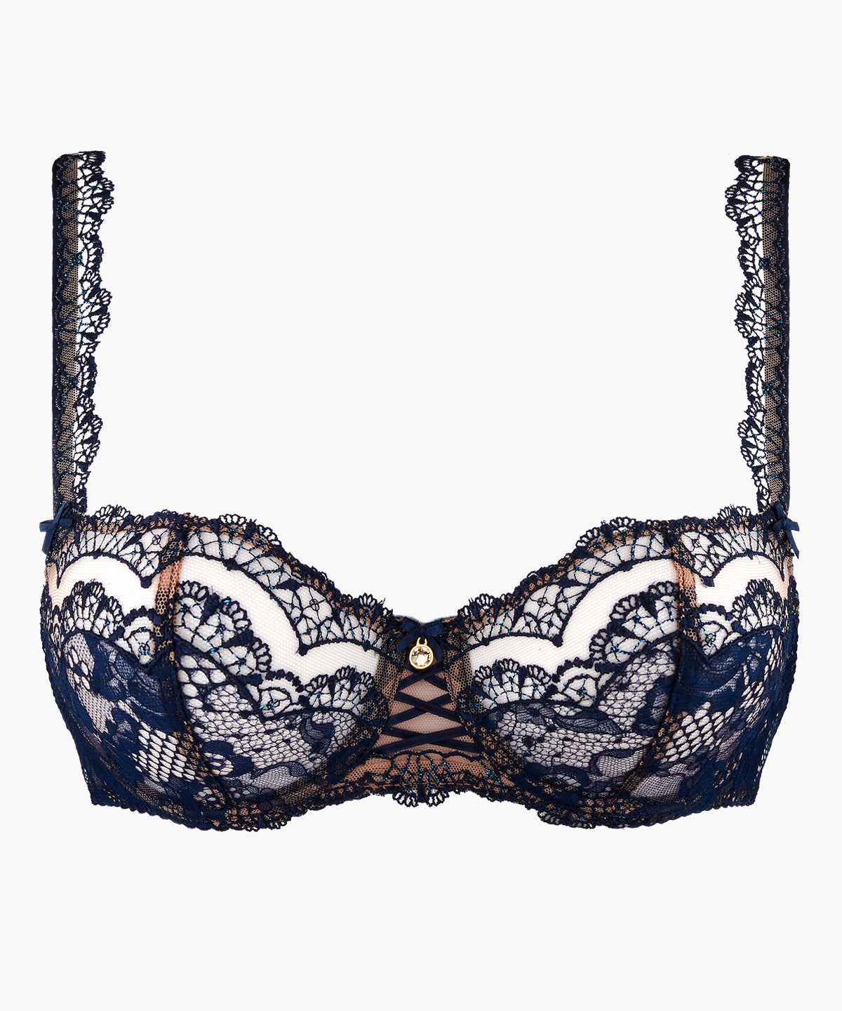 Soleil Nocturne Corbeille Bra Twilight Blue