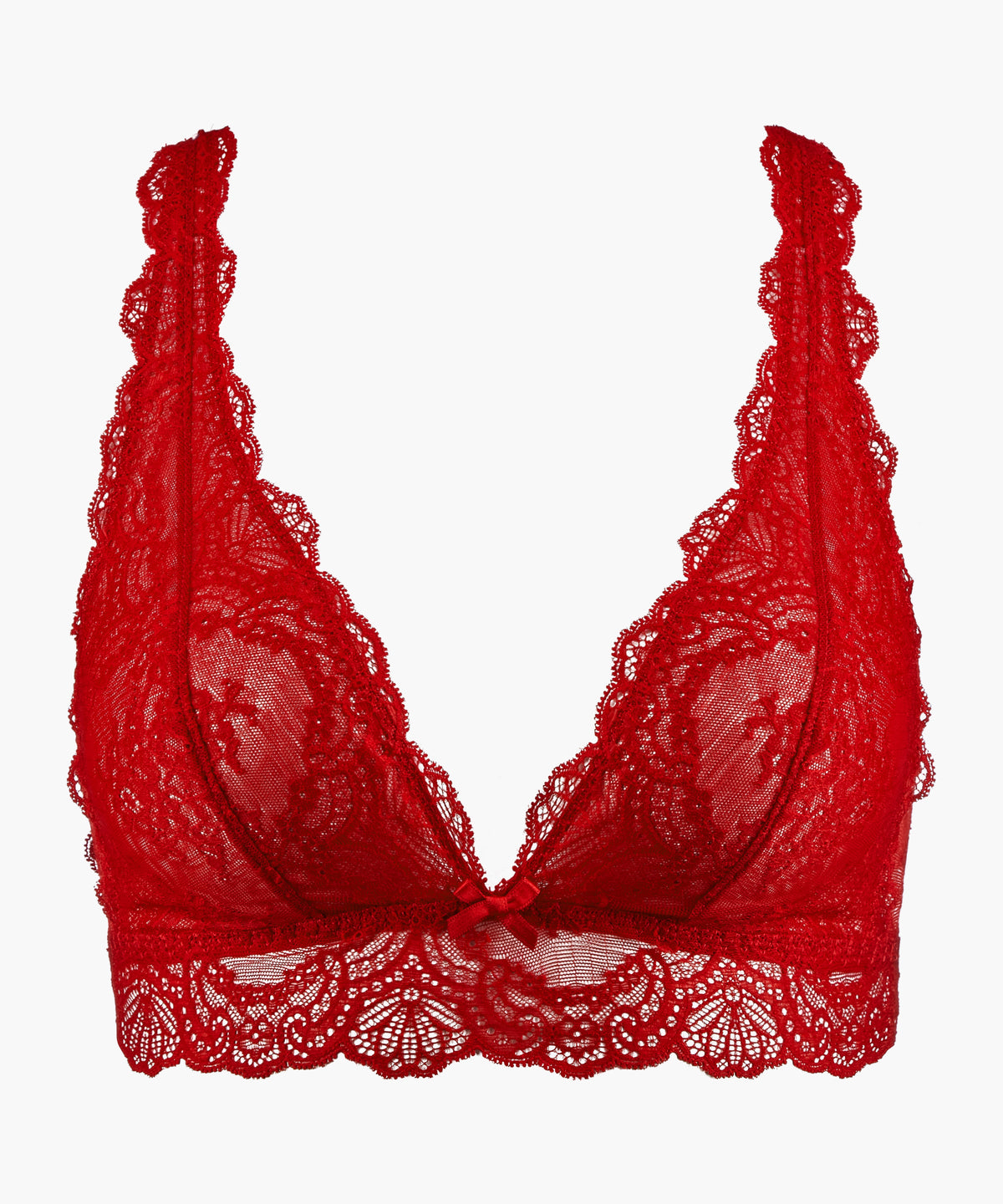 Danse des Sens Soutien-gorge Triangle bralette Rouge irrésistible