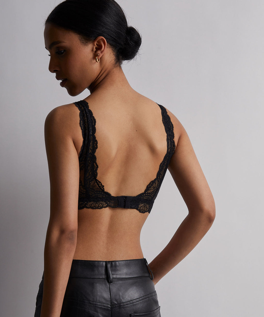 Danse des Sens Soutien-gorge triangle bralette Noir