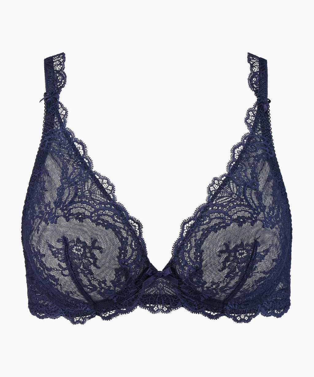 Danse des Sens Soutien-gorge Armatures Bleu Soir