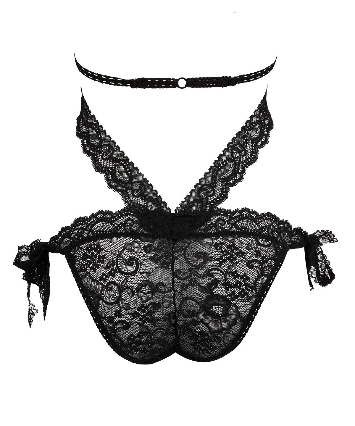 Boîte à Désir Black Trikini Set