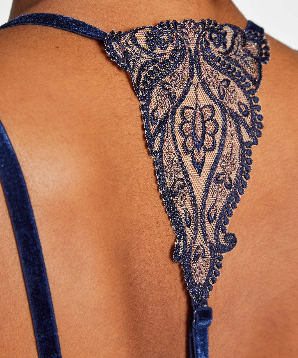 Coeurs Enlacés Soutien-gorge Triangle avec armatures Nightfall
