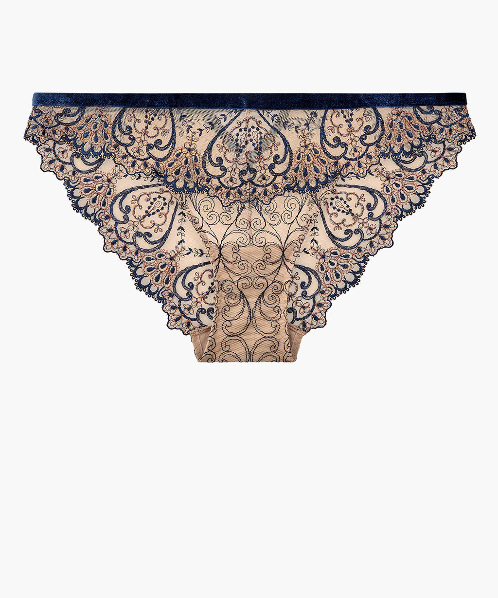 Culotte taille basse Cœurs Enlacés Nightfall