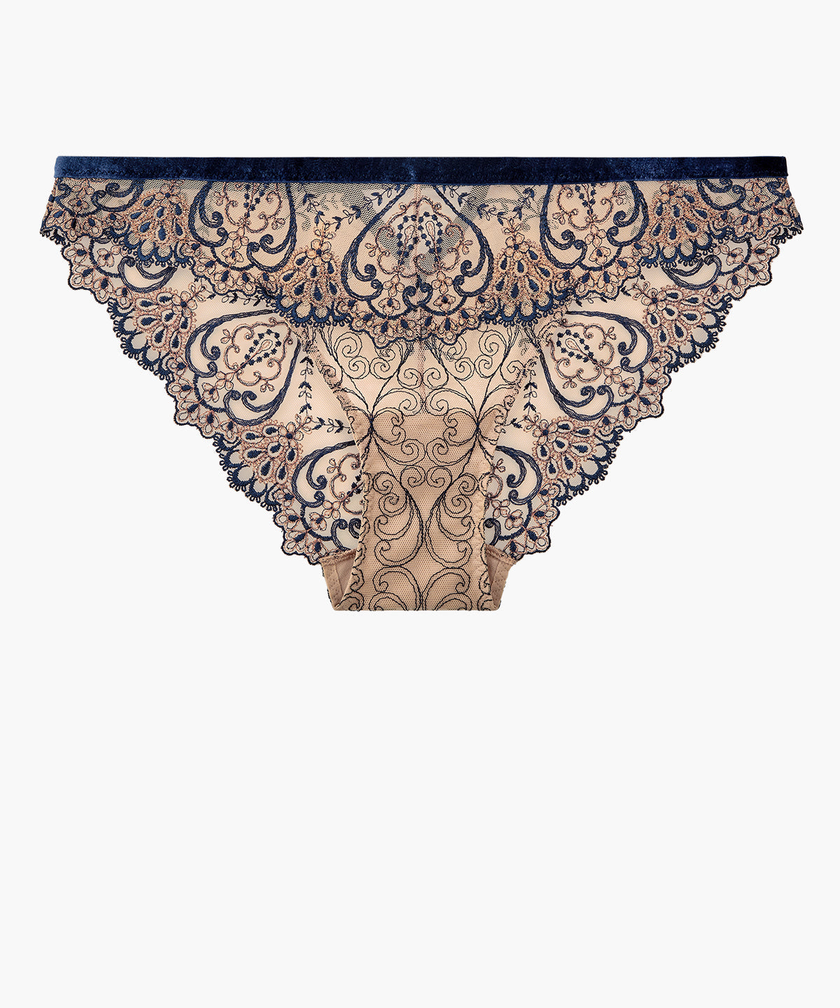 Culotte taille basse Cœurs Enlacés Nightfall