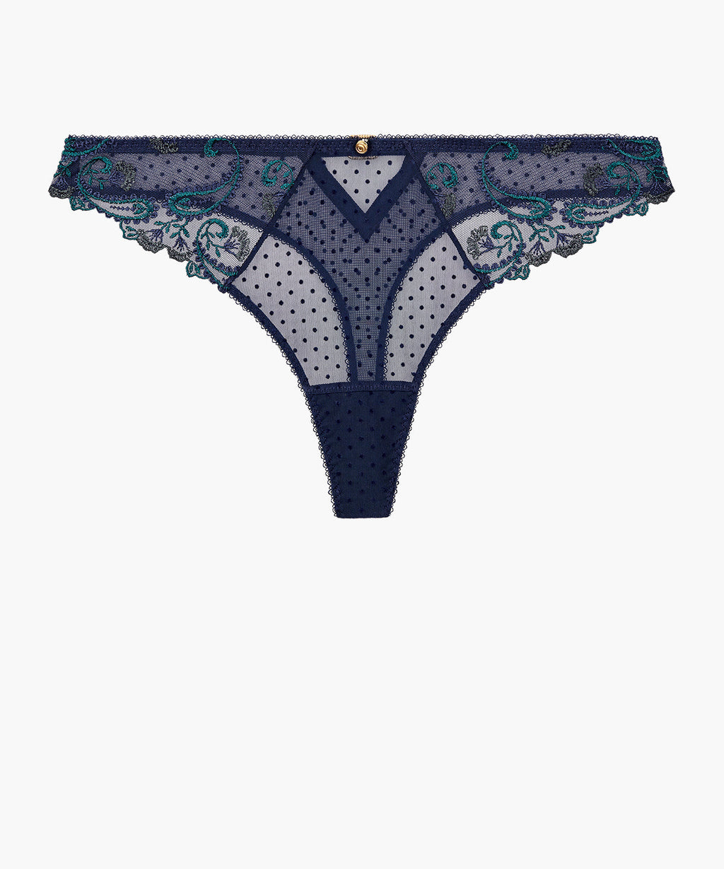 Velvet Memories Tanga Crépuscule