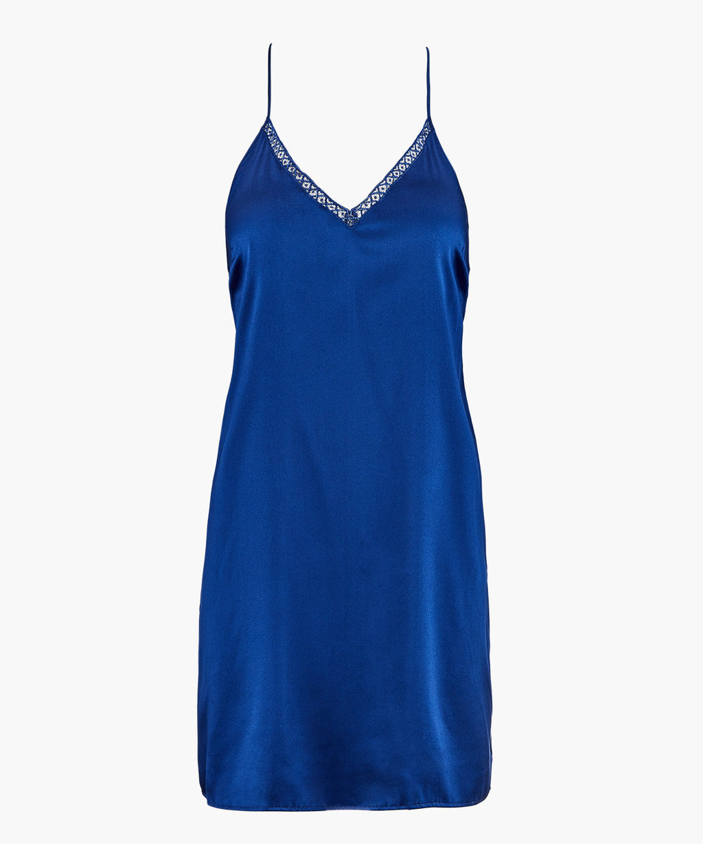 Silk Desire Nuisette Electric Blue