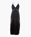 Silk Desire Nuisette longue noire