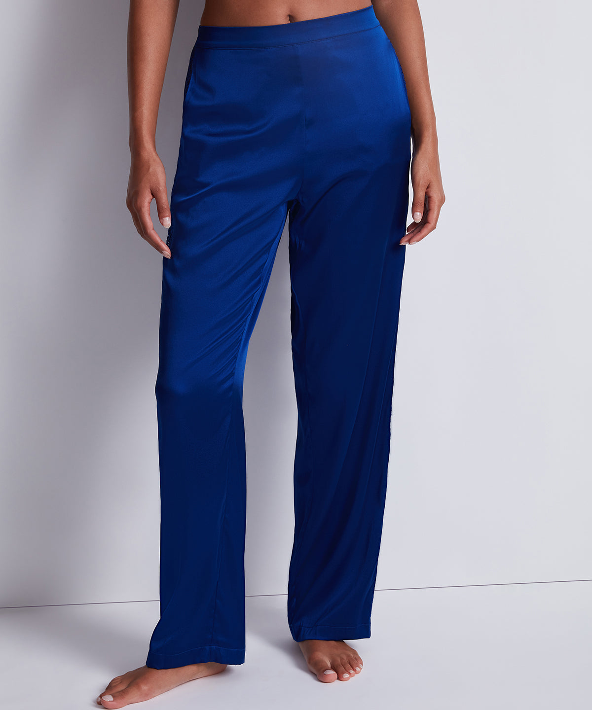 Silk Desire Pantalon Bleu électrique