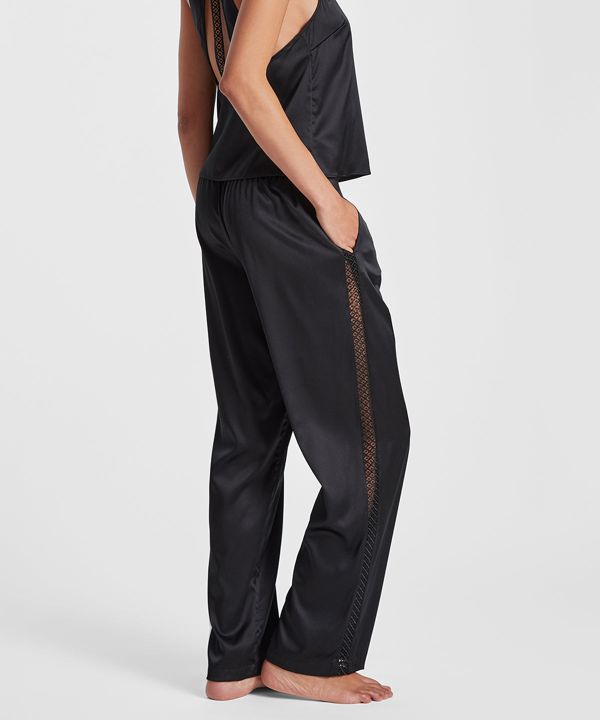 Pantalon Noir Silk Desire