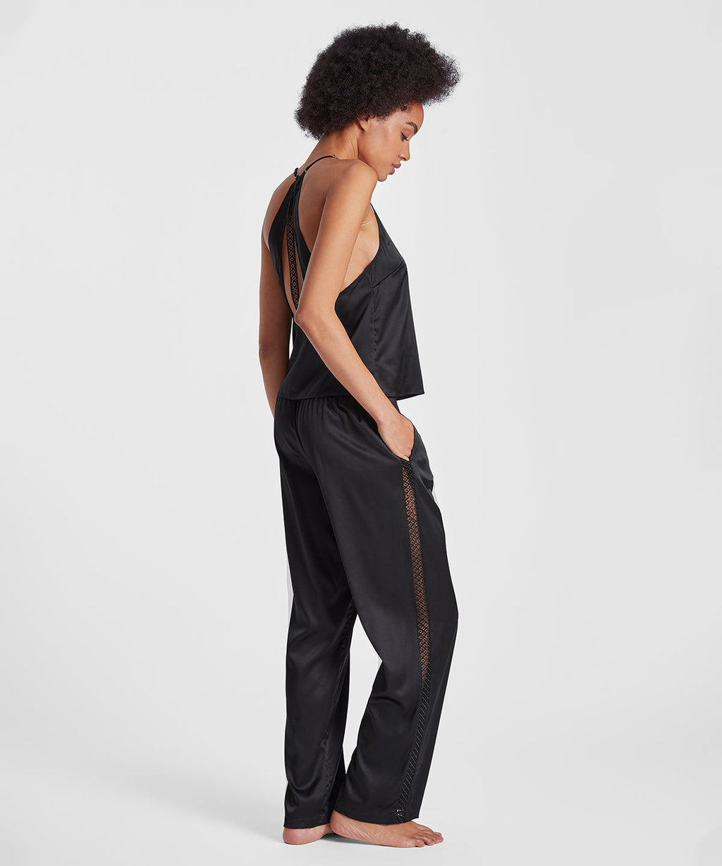 Pantalon Noir Silk Desire