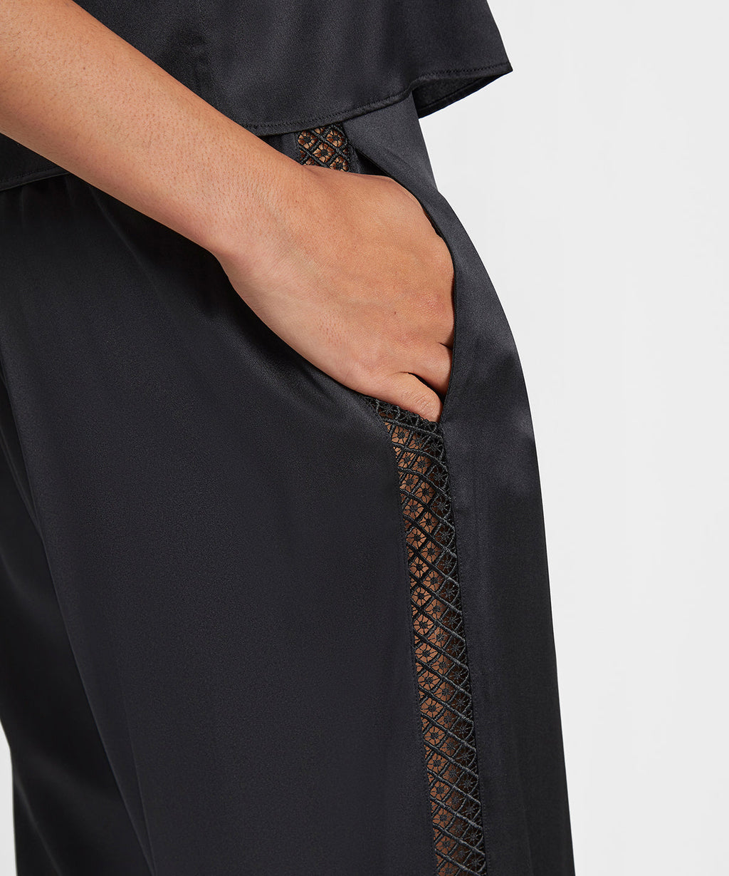 Pantalon Noir Silk Desire