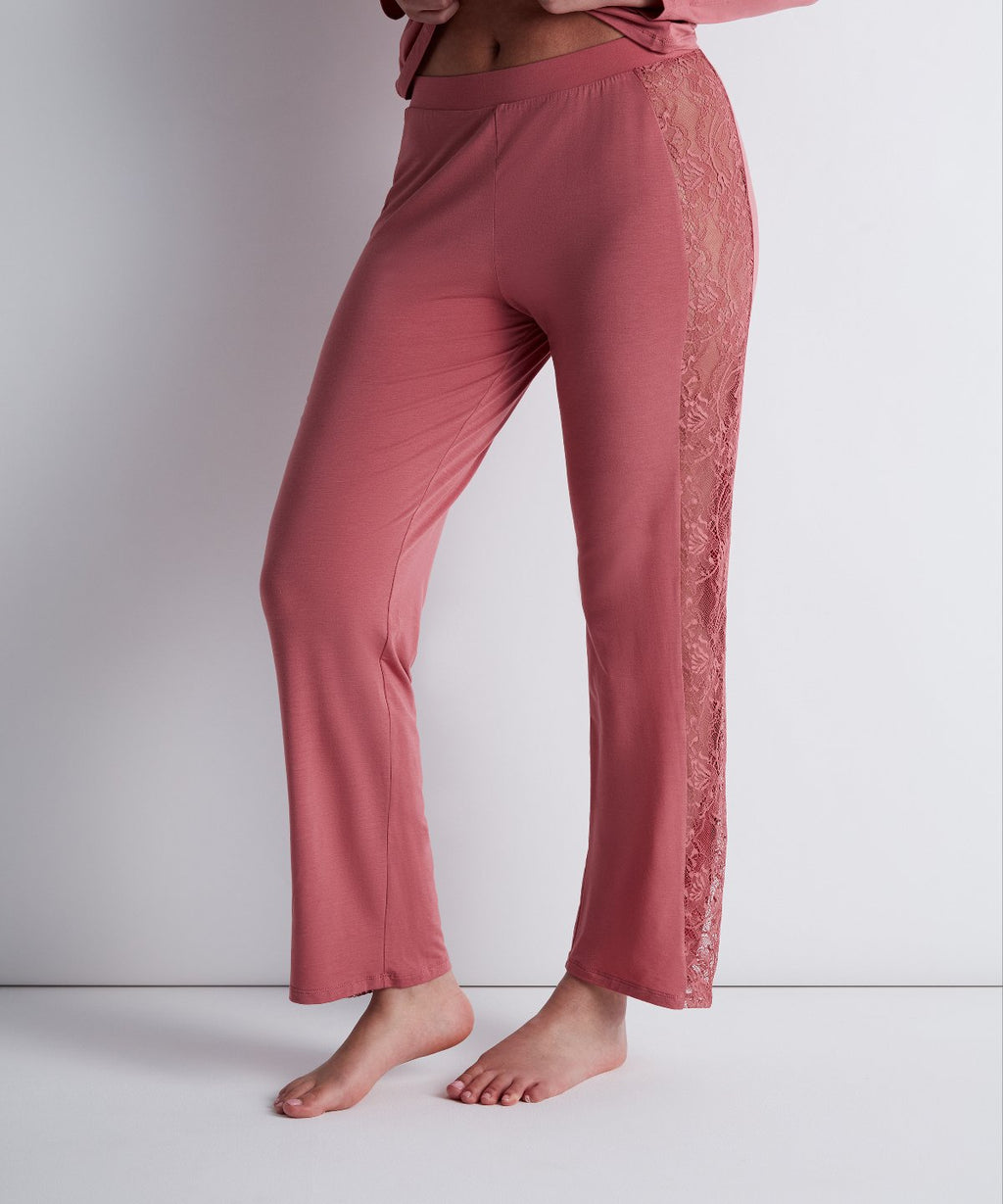 Pantalon Lazy Days Bois de rose