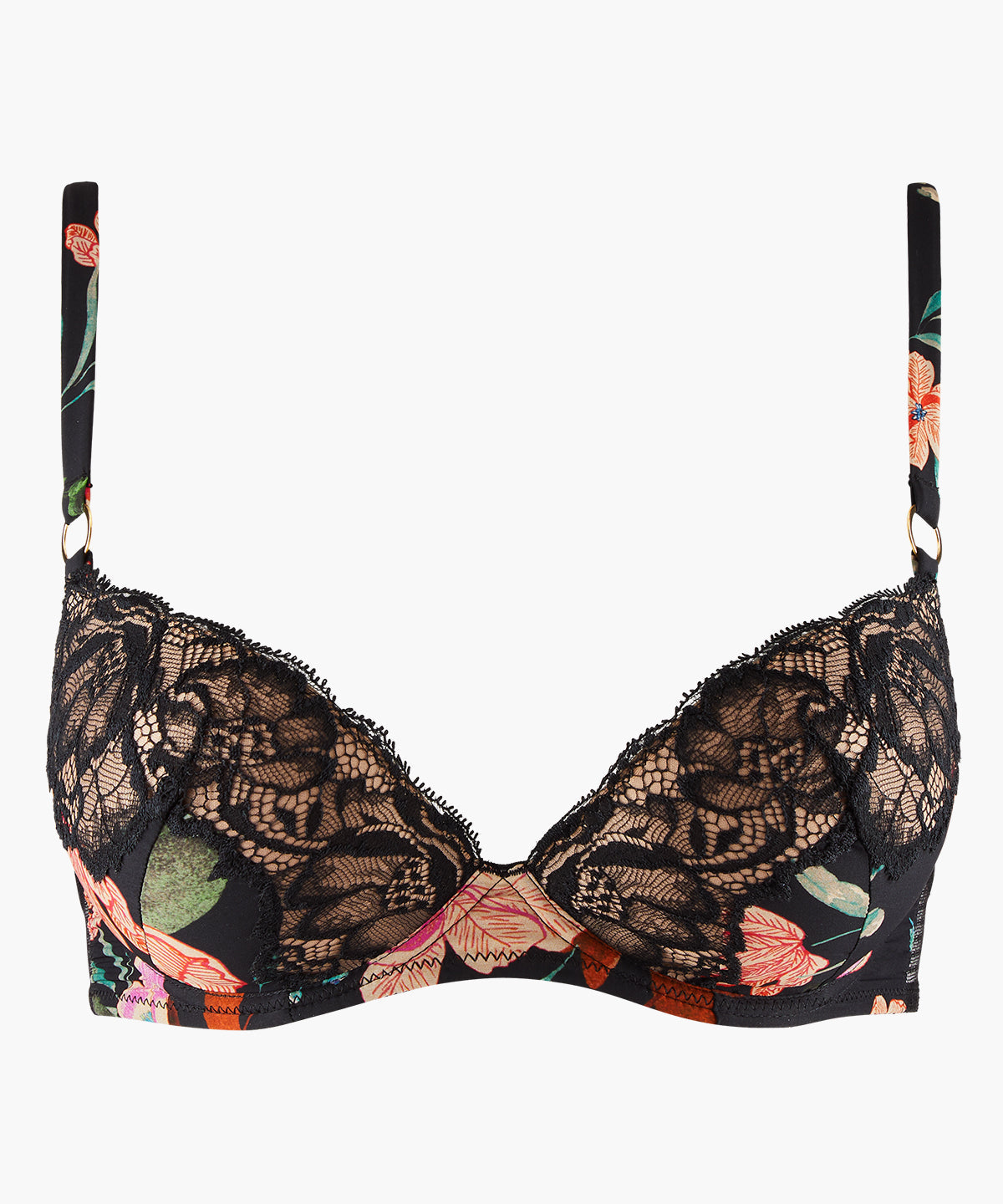 Sweet Folk Soutien-gorge Push-up à coques Poétique