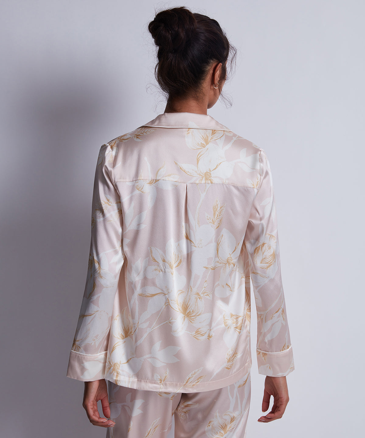Silk by Night Chemisier Ambre Lumière