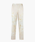 Pantalon en soie Silk by Night Ambre clair