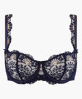 Art of Ink Blue Symphony Balconette Bra