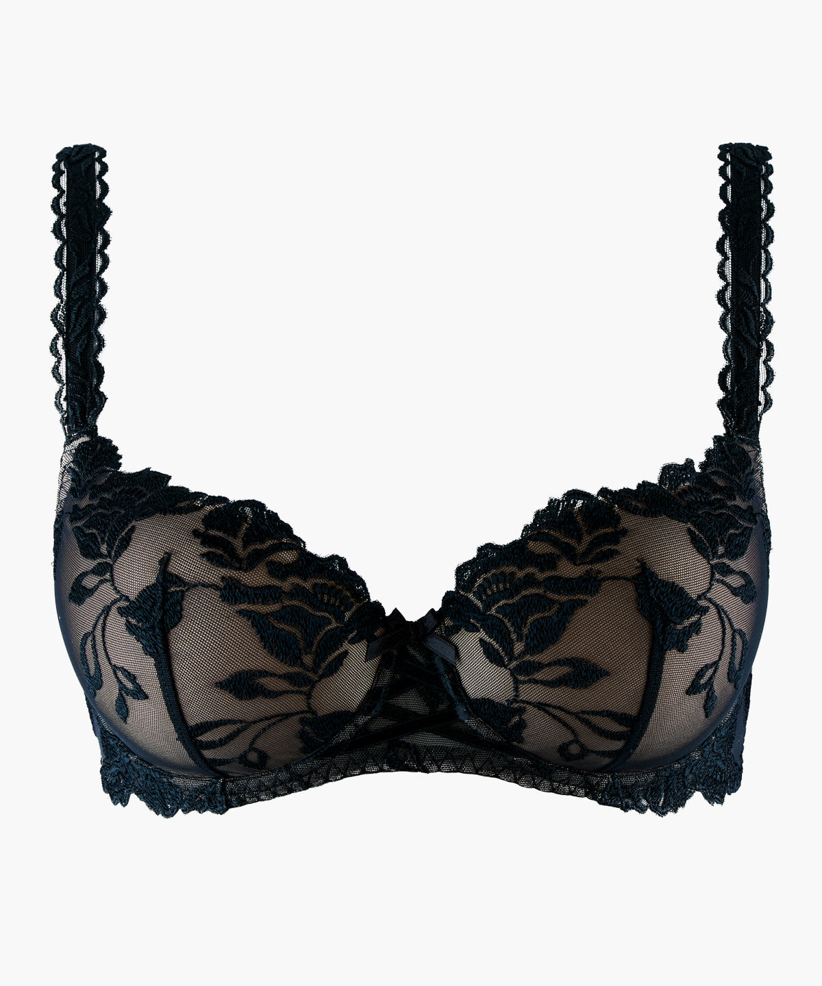 Softessence Comfort Full Cup Bra with Shells Black
