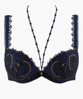 Amour Précieux Soutien-gorge push-up à bonnets préformés Bleu cosmique