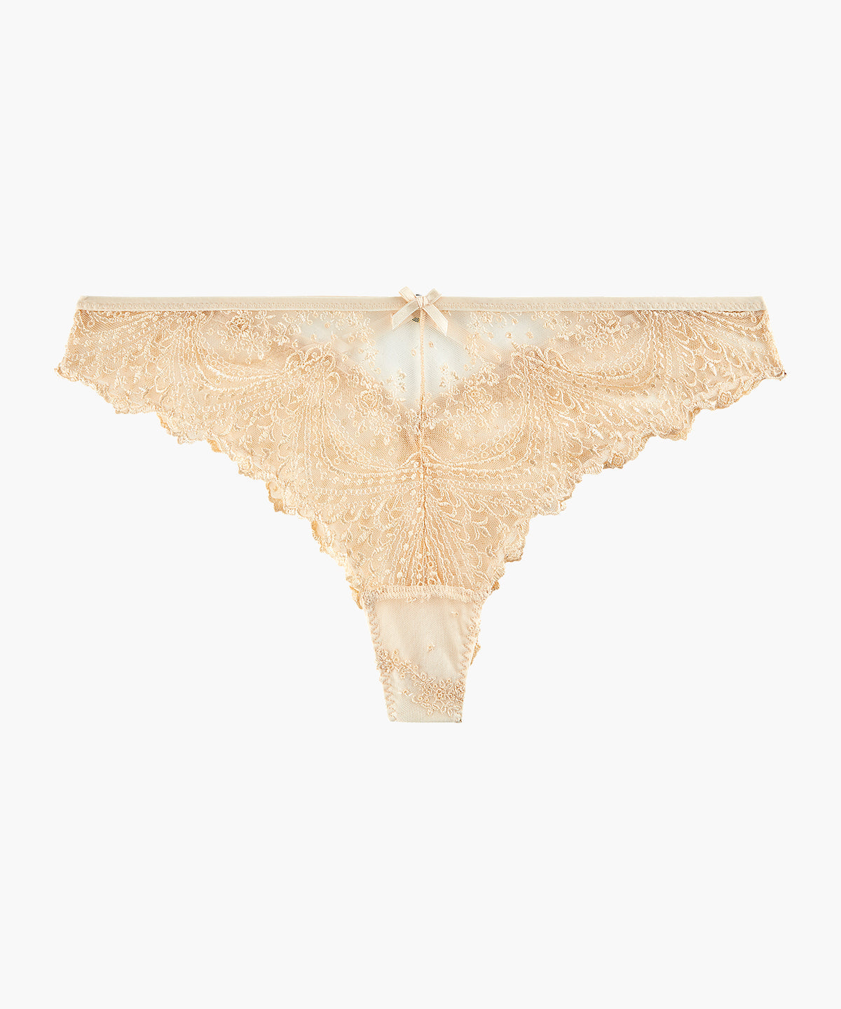 Écrin Noir Tanga Soie Paradis