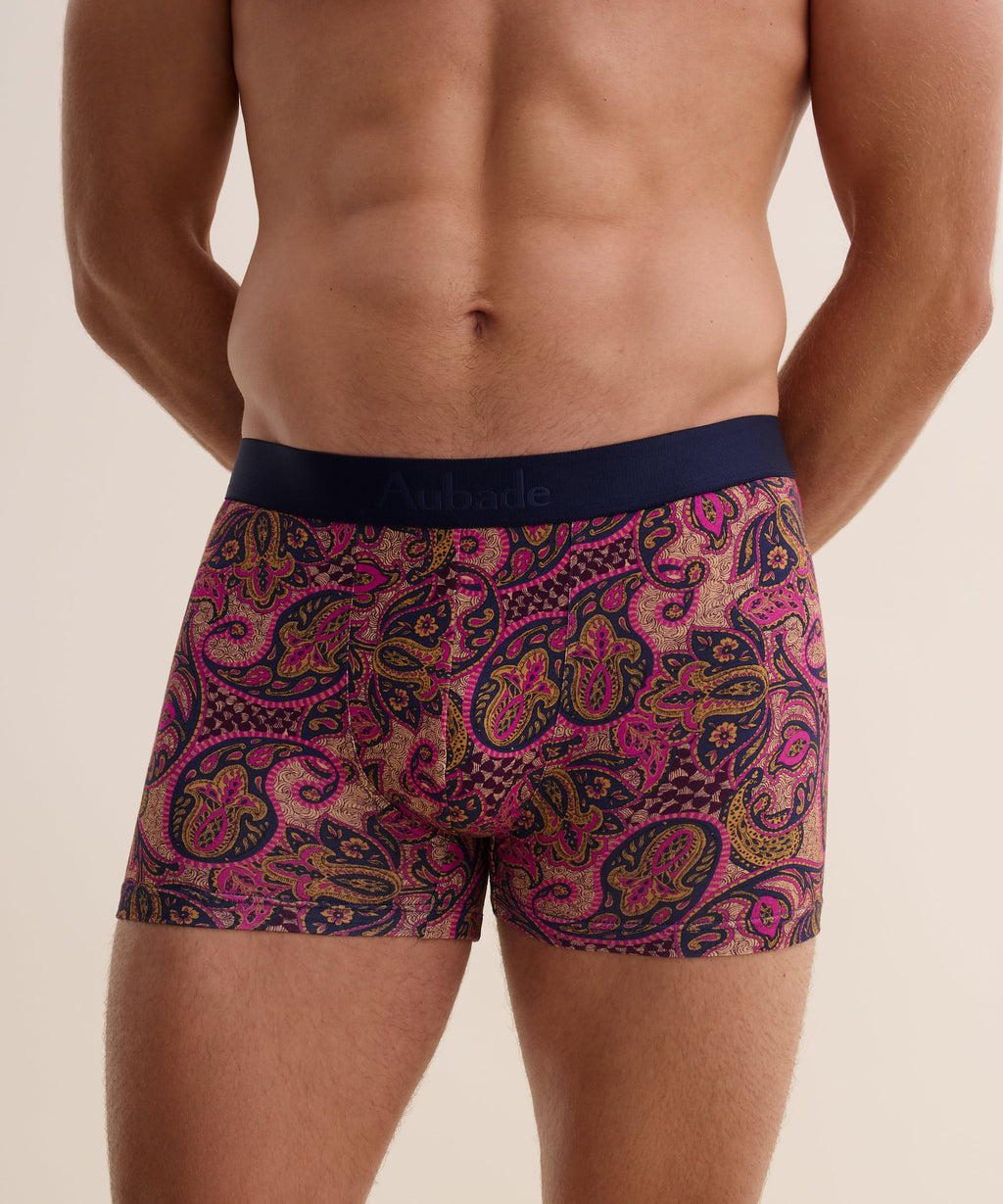 Aubade Homme Lot de 2 boxers Fleur de Boteh