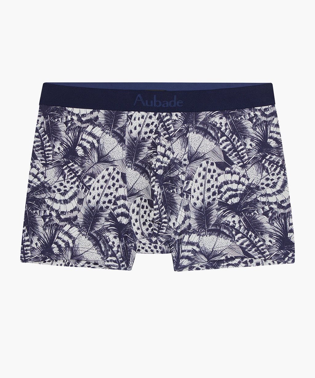 Aubade Homme Boxer homme Pl Plumes Marine
