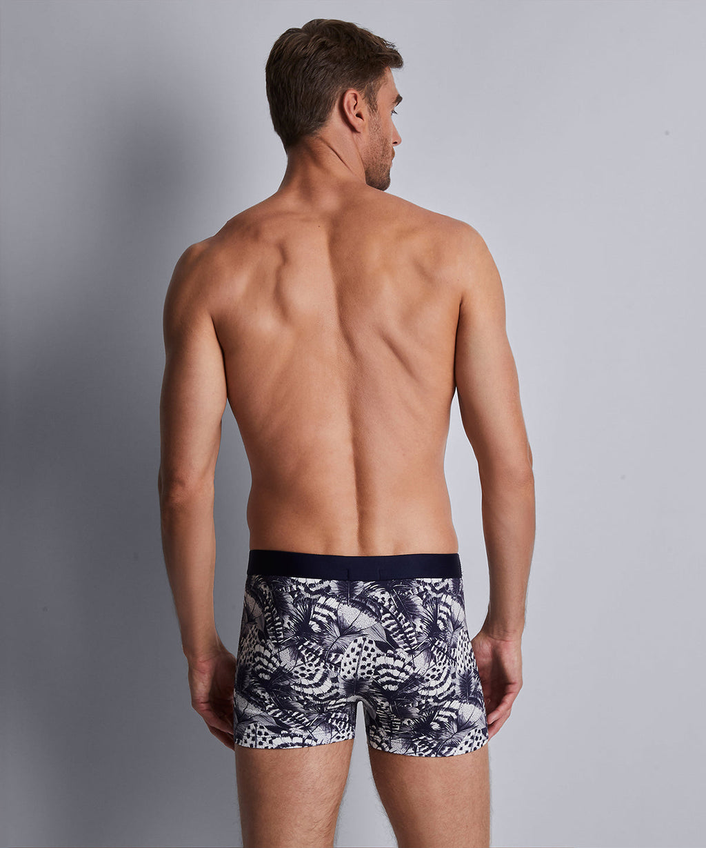 Aubade Homme Boxer homme Pl Plumes Marine