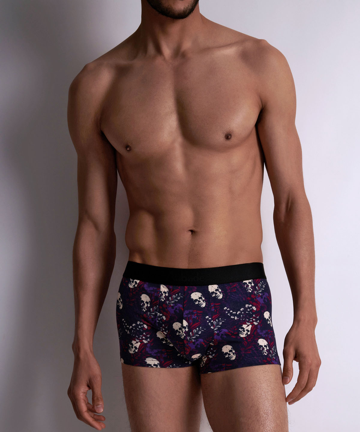 Aubade Homme Boxer long Flower Skull