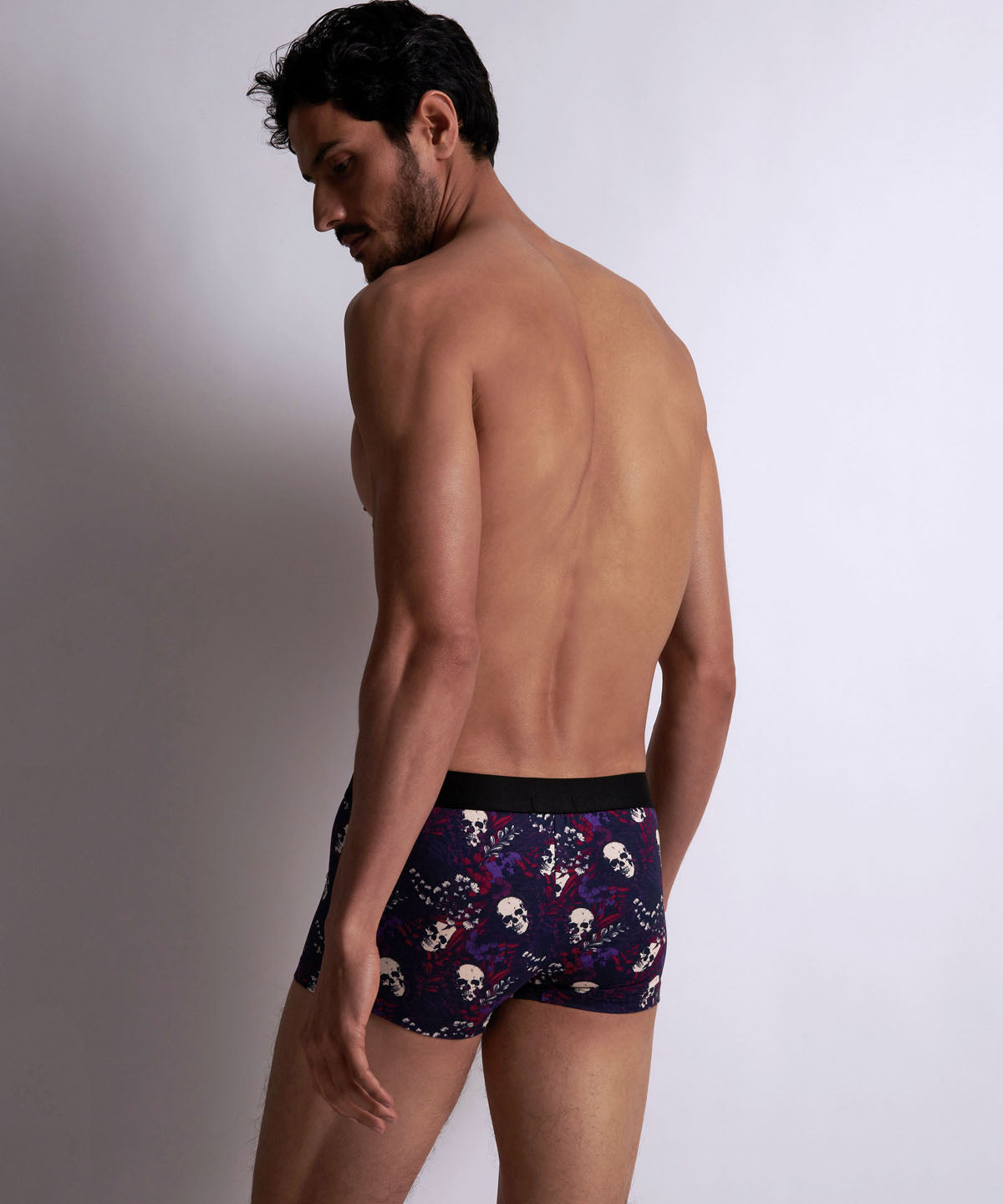 Aubade Homme Boxer long Flower Skull