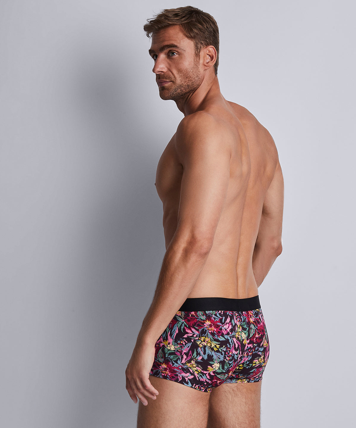Aubade Homme Boxer court Winter Flower