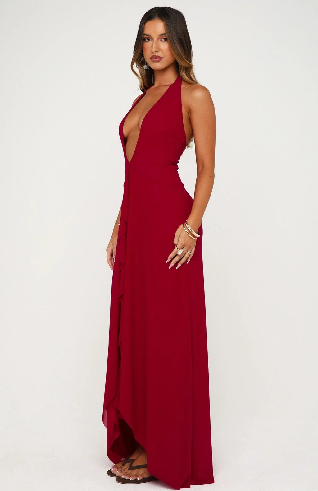 Robe longue Sun Glam Fruit du dragon
