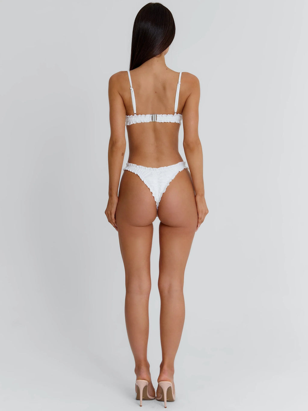 Haut de maillot de bain Charlott ivoire
