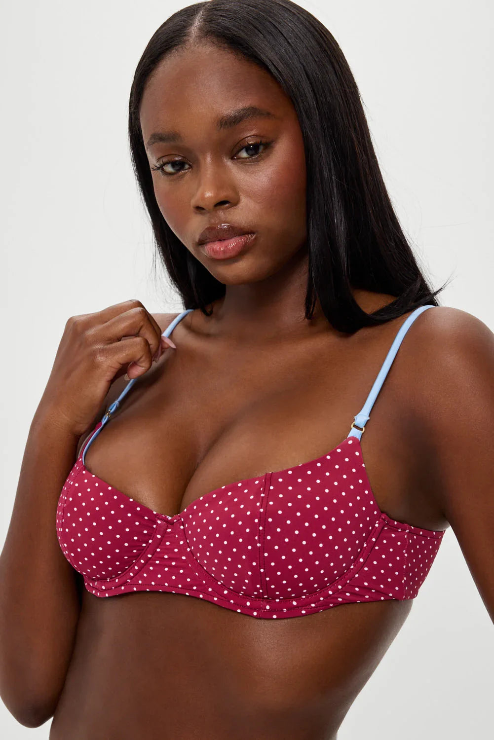 Haut de bikini Cola à pois - Tuscany