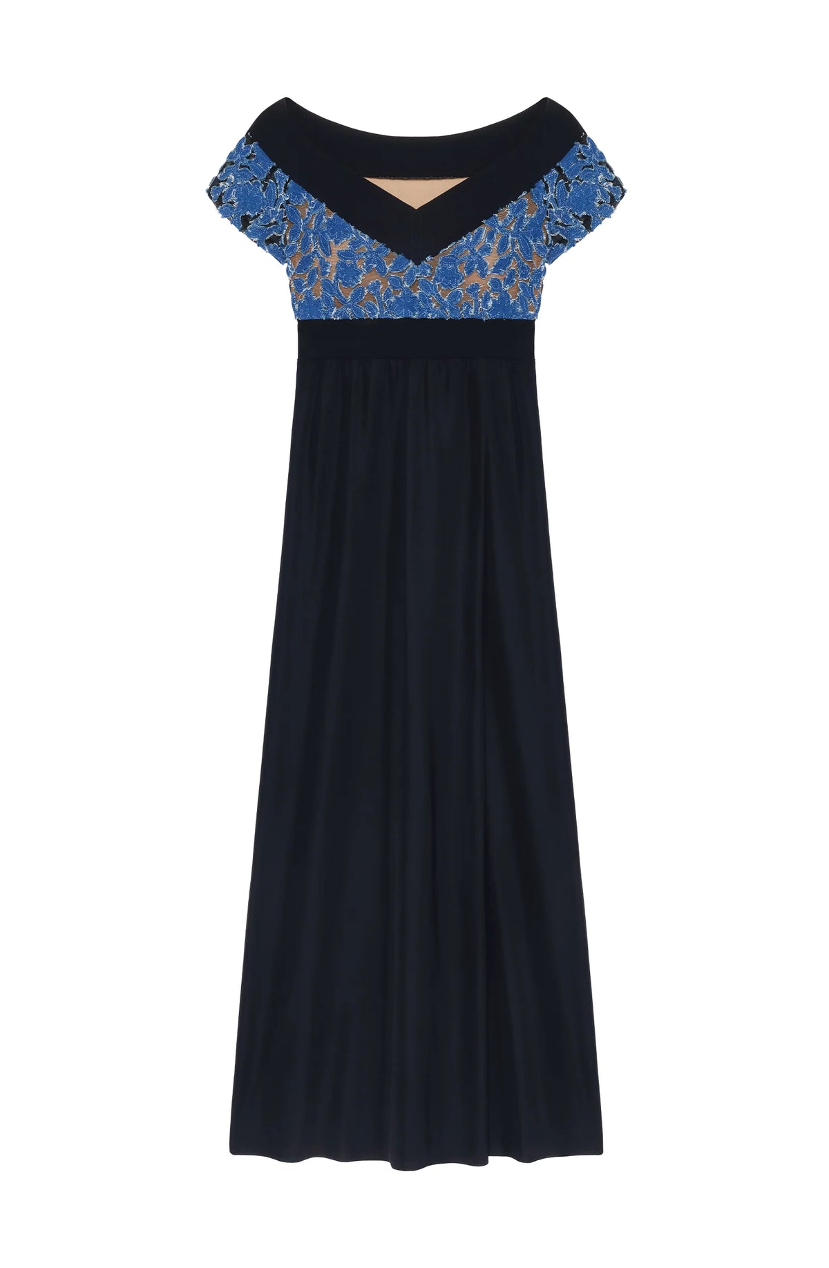 rufine Long jean wallet dress