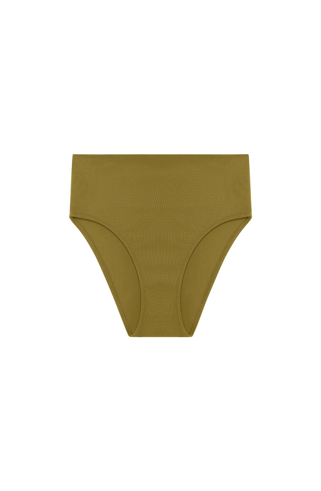 tobago Foam white high-waisted bikini bottoms