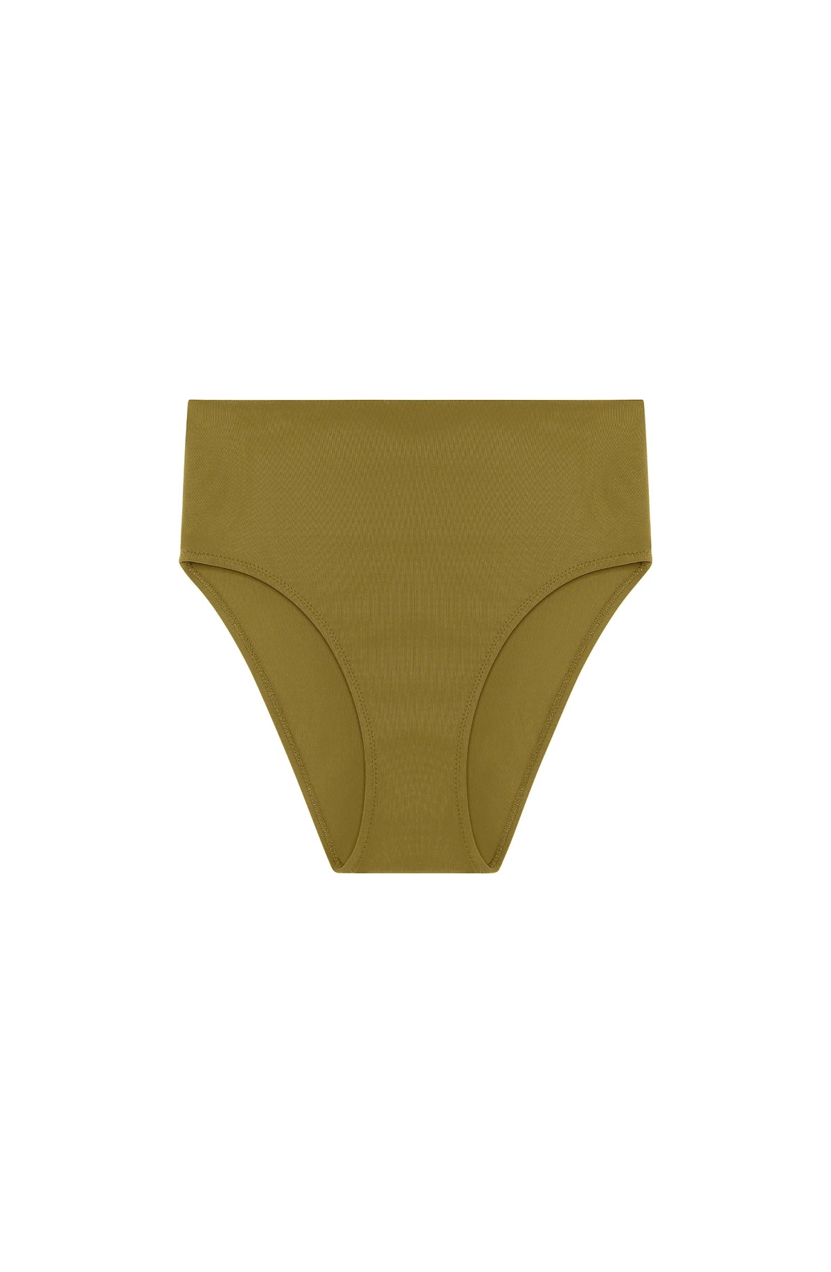 tobago Foam white high-waisted bikini bottoms