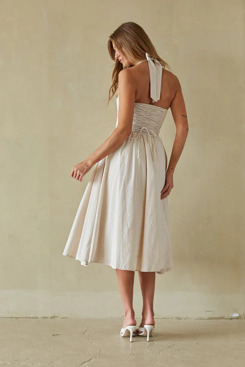 Robe midi Dorothy Gingham