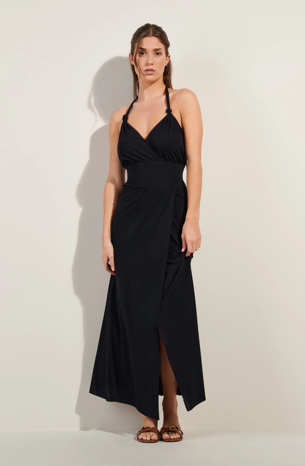 Robe longue imprimée Rona